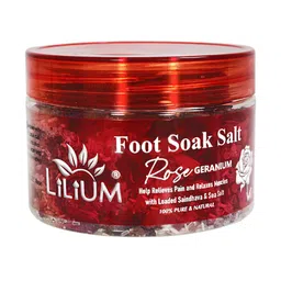 Lilium Rose Geranium Foot Soak Salt - 200 g-45