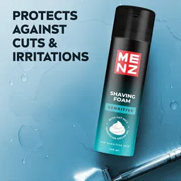 MENZ Sensitive Shaving Foam With Oat Milk & Argan Oil - 250g image 3