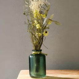 Fabindia Green & Cream Colored Dried Flowers Sughandh Diffuser-51