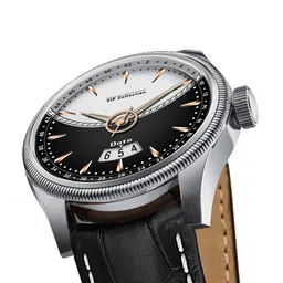 DOUBLERUN Men Dial & Leather Straps Analogue Multi Function Watch image 4