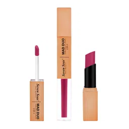 Seven Seas Mad Duo 2 in 1 Matte & Liquid Lipstick - 7 g - Rose 2 - 303-59
