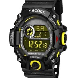 Hala Men Solid Round Tang Regular Digital Watch image 3