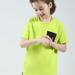 Monte Carlo Boys Round Neck Pockets T-shirt-image-91