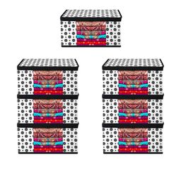AMAK INC Black Fabric Multi-Utility Wardrobe Organisers-picture-14