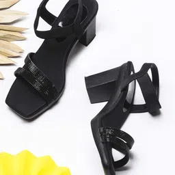 Froh Feet Women Embellished Block Sandals-49