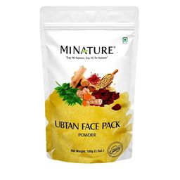 MINATURE Ubtan Pigmentation Brightens Skin Face Pack Powder- 100 g-24