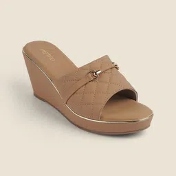 Metro Textured Wedge Heel Sandals-picture-16