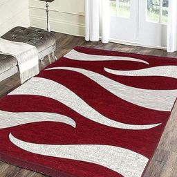RADECOR Red Solid Anti-Skid Other Carpet-image-60