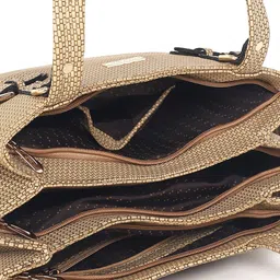 Stamp Women Textured Structured Handheld Bag image 4