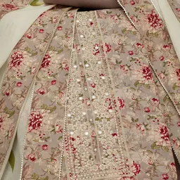 Soch Floral Embroidered Sequinned Unstitched Dress Material-image-68