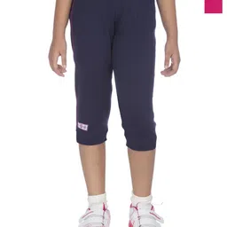 OCEAN RACE Girls Pack Of 2 Relaxed Fit Mid-Rise Cotton Capris-5