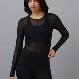 Converse Women Solid Round Neck T-shirt-image-65