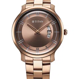 Titan Men Dial & Stainless Steel Bracelet Style Straps Analogue Watch 90170QM02-image-96