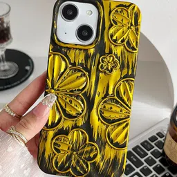 Luxury Kase Floral Printed iPhone 13 Back Case Mobile Accessories-picture-15