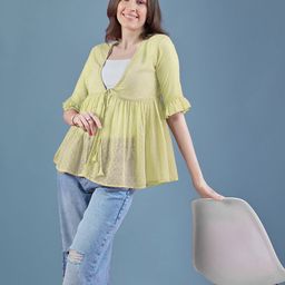 DressBerry Women Tie-Up Shrug-image-65