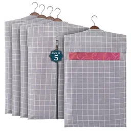 Kuber Industries Grey Set of 5 Regular Multi-Utility Organisers-28