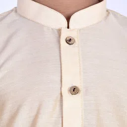 Pehanaava Boys Regular Thread Work Kurta with Pyjamas image 5
