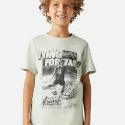 Juniors by Babyshop Boys Typography Printed Applique T-shirt-picture-41