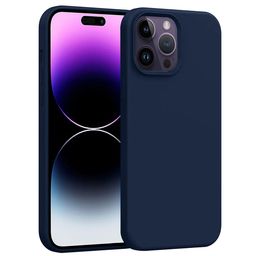 LIRAMARK Solid iPhone 14 Pro Max Impact Resistant Back Case-29