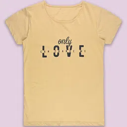 Wish Karo Women Typography Printed Round Neck Cotton T-shirt-picture-12