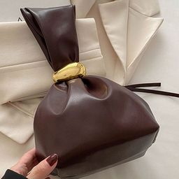 LULU & SKY PU Oversized Structured Shoulder Bag with Tasselled-image-68