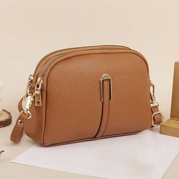 Horse and Hash Textured PU Structured Sling Bag-19