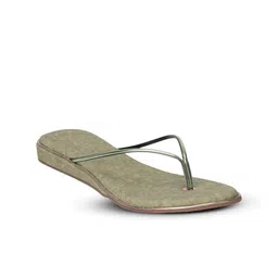 Lascia Women Open Toe Regular T-Strap Flats-picture-44