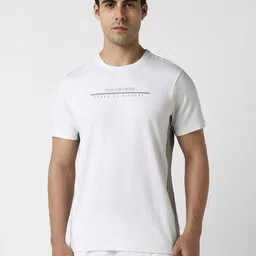 Van Heusen Flex Men Typography Printed Round Neck T-shirt-image-41