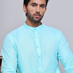 Jompers Men Solid Kurta with Pyjama image 4
