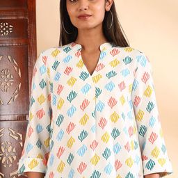 HERE&NOW Floral Print Top-15