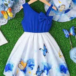 INCLUD Animal Print One Shoulder Fit & Flare Dress-image-67