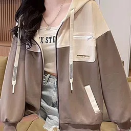 JC Mode Women Colourblocked Sweatshirt-image-80