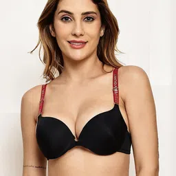 PrettyCat Multi Underwired Polyester Push-Up Bra-image-51