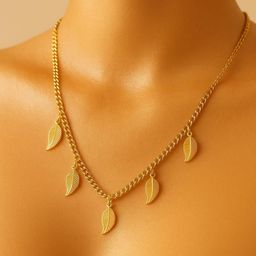 ISHTAARA Women Gold Necklace and Chains-image-80