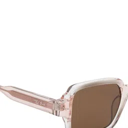 Ted Smith Unisex Rectangle Sunglasses with UV Protected Lens WALT_C5 image 3