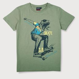 Gini and Jony Boys Printed T-shirt-image-100