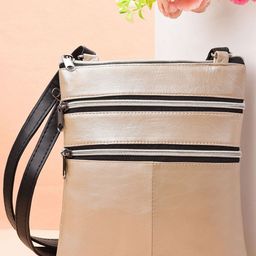 K London Unisex Leather Swagger Sling Bag-56