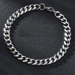 Minprice Men Stainless Steel Link Bracelet-image-65