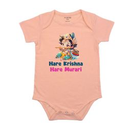 FFLIRTYGO Infants Janmashtami Printed Cotton Round Neck Bodysuit-image-84