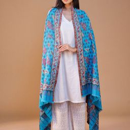 SWI Stylish Women Ethnic Motifs Woven Design Shawl-image-92