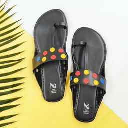 THE MADRAS TRUNK Women Synthetic One Toe Flats-image-36