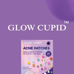 GLOW CUPID Acne Patches With Tea Tree Oil & Calendula - 24 Patches image 4