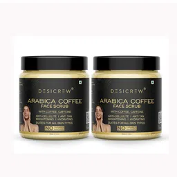 Desi Crew Set Of 2 Arabica Coffee Face Scrub With Caffeine-100g Each-44