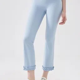 LULU & SKY Women Slim Fit High-Rise Trousers-picture-25