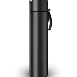 YELONA Black Single Stainless Steel Solid Double Wall Vacuum Water Bottle-picture-28