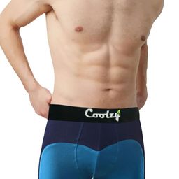 COOLZY Pack Of 2 Color Block Antibacterial Trunks - SEOCSOTNK2K494-S image 2