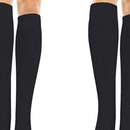 MUKHAKSH Unisex Black Socks-image-31