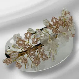 Samsara Couture Girls Embellished Hairband-57