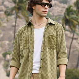 Campus Sutra Men Comfort Opaque Casual Shirt-image-78