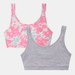 Sillysally Pack Of 2 Non Padded Full Coverage Beginners Bras With All Day Comfort image 1